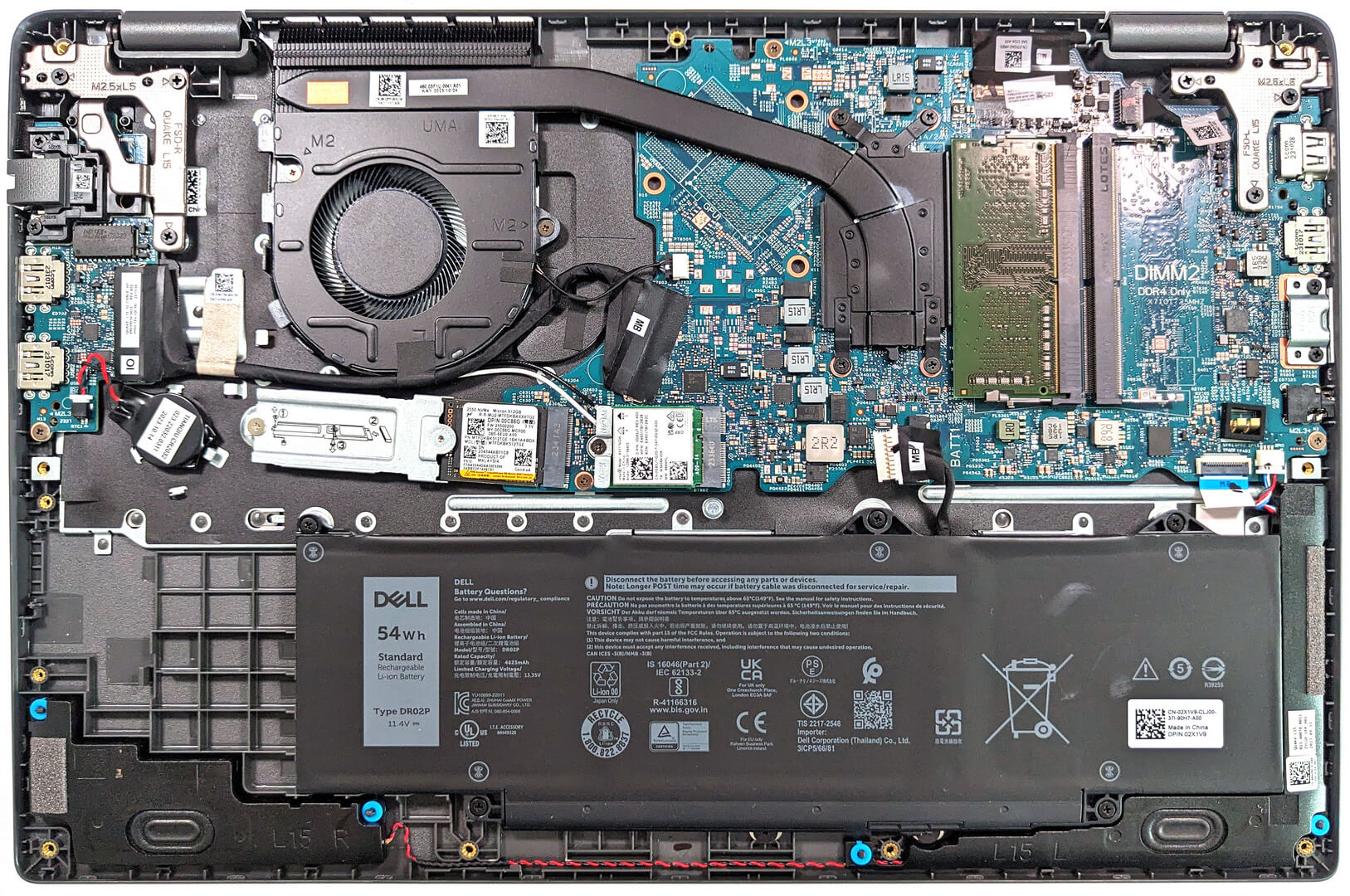 How to replace and fix Dell Latitude 3540 5531 5540 backlit US keyboard (Latitude 3540)